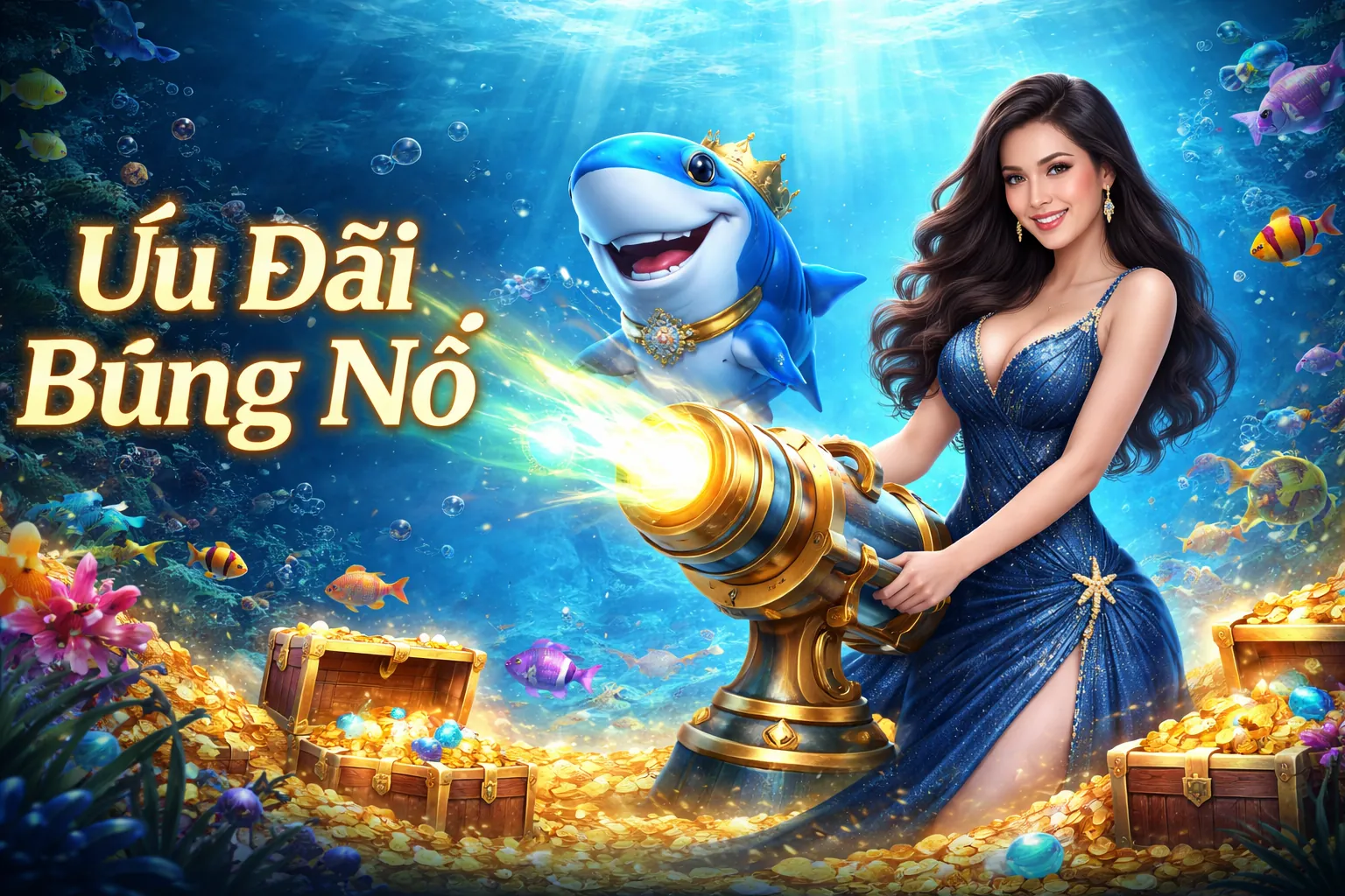 Khuyến mãi chào mừng thành viên mới chơi bắn cá ga65